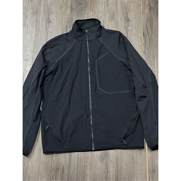 Lululemon Fleece Hiking Zip Up sz LARGE - Picture 2 of 7